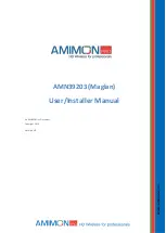 Preview for 1 page of AMIMON AMN39203 User'S And Installer'S Manual