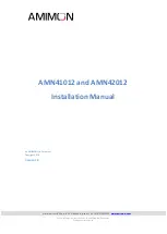 AMIMON AMN41012 Installation Manual preview