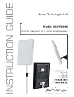 Amina ACPT554E Instruction Manual preview