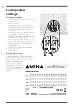 Предварительный просмотр 6 страницы Amina APU-RS16iC Installation Manual