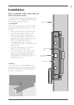 Предварительный просмотр 9 страницы Amina BackboxSW 200 Installation Manual