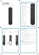 Preview for 1 page of Amino Maxi Linux User Manual