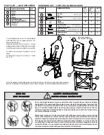 Preview for 2 page of Amisco Kyle Dining Chair with Distressed Wood Seat/Back 35214 Manual