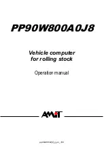 Amit PP90W800A0J8 Operation Manual предпросмотр