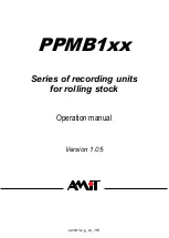 Amit PPMB1 Series Operation Manual предпросмотр