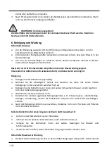 Preview for 11 page of Amitek AK235EB Installation, Operating And Service Instructions