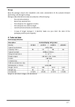 Preview for 18 page of Amitek AK58EB Installation, Operating And Service Instructions