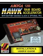 Amitek HAWK Installation & User Manual preview