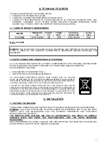 Preview for 11 page of Amitek SG350A Installation - Use - Maintenance