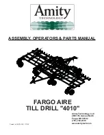 Amity Technology FARGO AIRE 4010 Assembly/Operators/Parts Manual preview