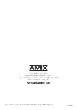 Preview for 96 page of AMIX AFF 3 Series User Manual