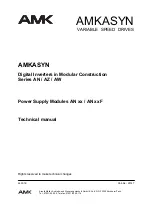 AMK AMKASYN AN 10 Technical Manual предпросмотр