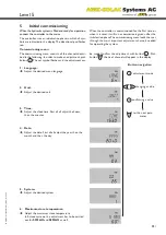 Preview for 73 page of AMK Level 5 Installation, Operation And Troubleshooting