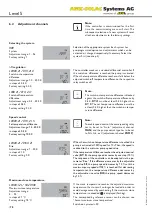 Preview for 78 page of AMK Level 5 Installation, Operation And Troubleshooting