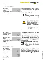 Preview for 80 page of AMK Level 5 Installation, Operation And Troubleshooting