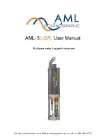 AML Oceanographic AML-3 LGR User Manual preview