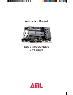 AML B&O 0-4-0 DOCKSIDE Instruction Manual preview