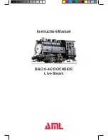 Preview for 1 page of AML B&O 0-4-0 DOCKSIDE Instruction Manual