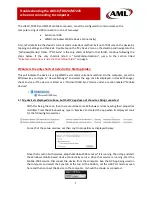 AML LDX10 Troubleshooting preview