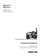 Preview for 1 page of Ammann 5932003 Operating Manual