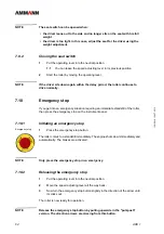 Preview for 64 page of Ammann 6120529 Operating Manual