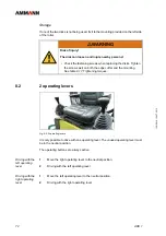 Preview for 72 page of Ammann 6120529 Operating Manual