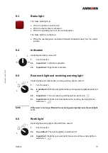 Preview for 73 page of Ammann 6120529 Operating Manual