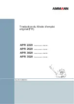 Предварительный просмотр 105 страницы Ammann APR 2220 Translation Of The Original Operating Instructions