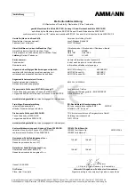 Предварительный просмотр 2 страницы Ammann AR 65 Operating Instruction And Safety Manual