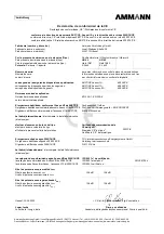 Предварительный просмотр 3 страницы Ammann AR 65 Operating Instruction And Safety Manual