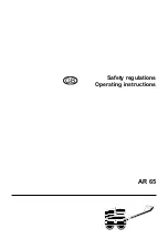 Предварительный просмотр 25 страницы Ammann AR 65 Operating Instruction And Safety Manual