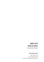 Предварительный просмотр 3 страницы Ammann ARR 1575 Yanmar Operating Manual