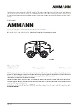 Предварительный просмотр 7 страницы Ammann ARR 1575 Yanmar Operating Manual