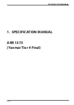 Предварительный просмотр 15 страницы Ammann ARR 1575 Yanmar Operating Manual