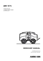 Ammann ARR 1575 Workshop Manual предпросмотр