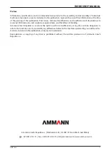 Предварительный просмотр 3 страницы Ammann ARR 1575 Workshop Manual