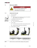 Предварительный просмотр 56 страницы Ammann ARX 36 Original Manual