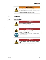 Предварительный просмотр 57 страницы Ammann ARX 36 Original Manual