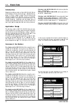 Предварительный просмотр 12 страницы Ammann ASC 200 Series Operating Manual