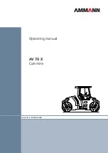 Ammann AV 70 X Operating Manual предпросмотр