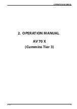 Preview for 25 page of Ammann AV 70 X Operating Manual