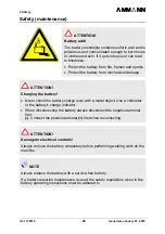 Preview for 30 page of Ammann AV23-2 Manual