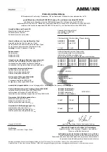 Preview for 2 page of Ammann AVH 100-20 Translation Of The Original Operating Instructions