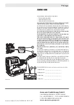 Preview for 85 page of Ammann AVH 100-20 Translation Of The Original Operating Instructions