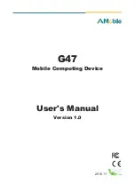 AMobile G47 User Manual preview