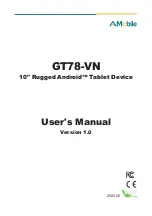 Предварительный просмотр 1 страницы AMobile GT78-VN User Manual