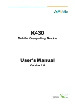 AMobile K430 User Manual preview