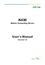 Preview for 1 page of AMobile K430 User Manual