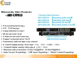 Preview for 2 page of Amoonsky AMS-LVP613W User Manual