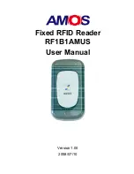 Amos RF1B1AMUS User Manual предпросмотр